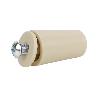 TOPE PERSIANA 40 MM MARFIL CON TORNILLO M-6   CAJA 20 UNID.