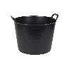 CAPAZO  NEGRO  RECICLADO  42 L   48.5 X 45 X 38 CM VENTA UNITARIA