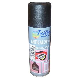 SPRAY DE PINTURA ANTICALÓRICA. AEROSOL. NEGRO. MATE/SATINADO. 200 ML - FELTON