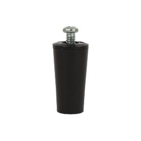 TOPE PERSIANA 40 MM MARRÓN CON TORNILLO M-6   CAJA 20 UNID.
