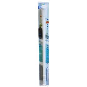 BARRA EXT.RECTA 70-120CM BLANCA