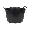 CAPAZO NEGRO RECICLADO 56 L 59,5 X 52,5 X 38 CM VENTA UNITARIA