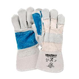 GUANTES AMERICANO SERRAJE PALMA REFORZADA (PAR)
