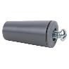TOPE PERSIANA 40 MM GRIS CON TORNILLO M-6   CAJA 20 UNID.