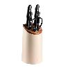 TACO 4 CUCHILLOS Y TIJERAS COCINA MAITRE 5 PIEZAS 153310 BEIGE
