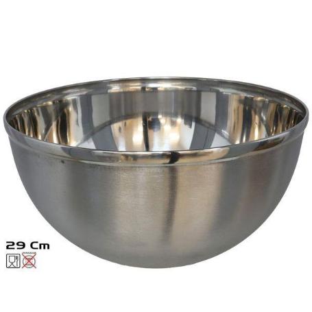 29 CMS. BOL-CUENCO ENSALADERA ACERO INOXIDABLE CON BASE ANTIDESLIZANTE MODELO MIAMI