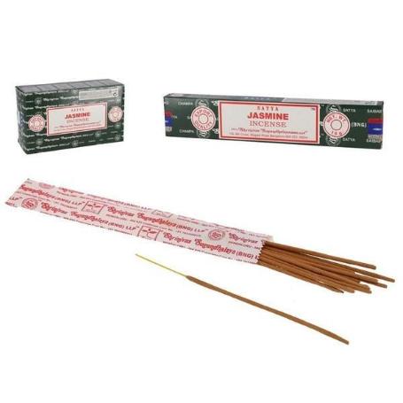 INCIESO EN BARRITAS 15 GRAMOS JASMINE SATYA ORIGINAL HINDU - CAJA 144 UNIDADES