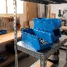 GAVETA APILABLE AZUL DE PLÁSTICO 336 X 160 X 130 MM 4,8 L TAYG