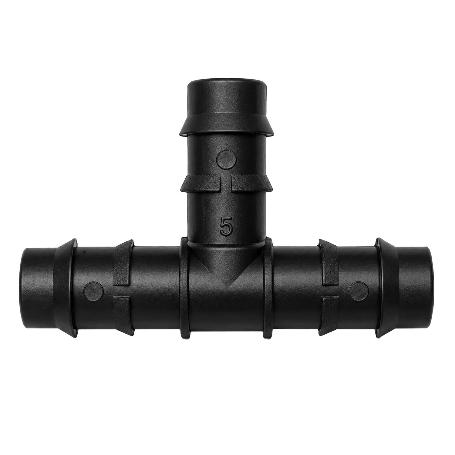 TE SIMPLE PARA TUBERIAS GOTEO Ø 16 MM. (BOLSA 100 PIEZAS) RIEGO POR GOTEO, MICROASPERSIÓN, NEBULIZACIÓN