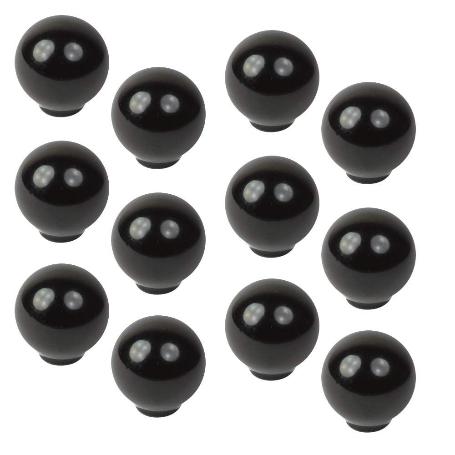 POMO BOLA ABS D/34  NEGRO T-504-20