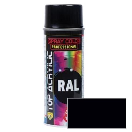 SPRAY ACRILICO NEGRO MATE RAL-9005 400ML