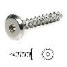 TORNILLO CABEZA PLANA ALLEN TEGAS 6,3X60 CABEZA PLANA NIQUELADO DIAM.CABEZA 15MM, P/LLAVE ALLEN 4MM