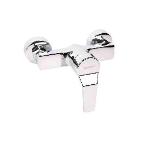GRIFO MONOMANDO PARA DUCHA COLOR INOX. 40 MM