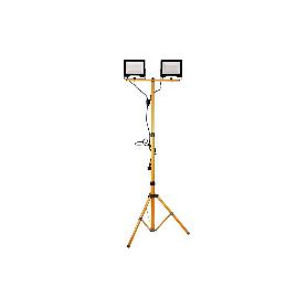TRÍPODE TELESCÓPICO CON 2 PROYECTORES LED 2 X 50 W 6500 K 1,75 M