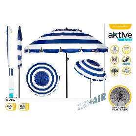 PARASOL 240 CM TUBO ALUMINIO 29/32 MM POLYESTER ANTI-UV