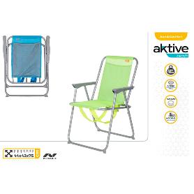 SILLA MOCHILA PLAYA SURTIDO 44X42X75 CM
