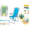 SILLA PLAYA FIJA 44X42X88 CM SURTIDO