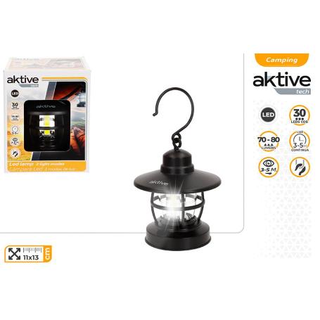 FAROL RETRO CAMPING LED 11X13 CM