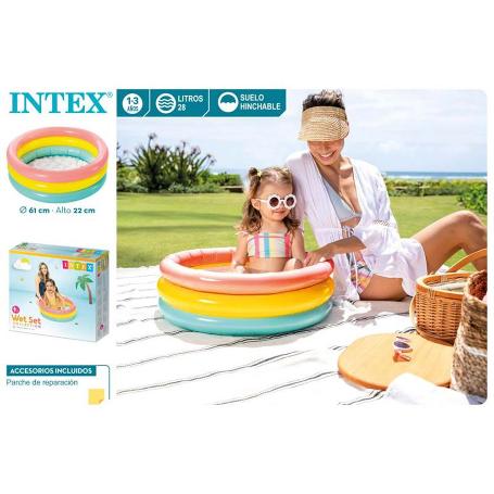 PISCINA BEBE SUNSET GLOW 61X22 CM