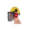 KIT DE PROTECCIÓN FORESTAL PARA DESBROZADORA Y MOTOSIERRA (CASCO AMARILLO)