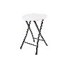 TABURETE PLEGABLE BLANCO 33X30X46CM VENTA UNITARIA