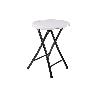 TABURETE PLEGABLE BLANCO 33X30X46CM VENTA UNITARIA