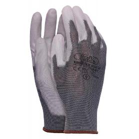 GUANTE NYLON CON NITRILO T8 GRIS