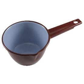 CAZO ESMALTE MARRON PICO 18 CM