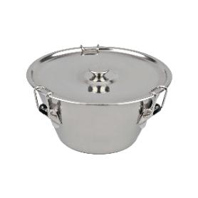 FLANERO INOXIDABLE CON TAPA 18 CM 3321