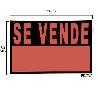CARTEL SE VENDE  70X50 (ALT.) CM.