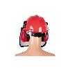 KIT DE PROTECCIÓN FORESTAL PARA DESBROZADORA Y MOTOSIERRA (CASCO ROJO)
