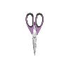 TIJERAS MORADAS DE ACERO INOX. MODELO SENA 22 CM