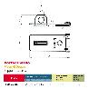 SOPORTE PORTACANDADO 100-95-BL