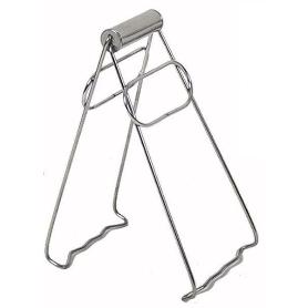 PINZA PARA COGER PLATOS CALIENTES SIN QUEMARSE LAS MANOS DEACERO INOXIDABLE 18X9 CMS.
