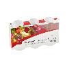 7,5 CMS COK ENSALADERA CUENCO LAVAFRUTA APILABLE CRISTAL TRANSPARENTE - CAJA 6 UNIDADES