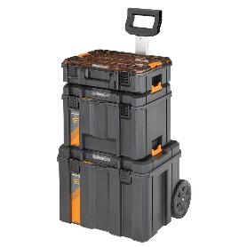 TORRE TSTAK MÓVIL DWST60452-1. PLÁSTICO RÍGIDO Y METAL. SISTEMA TSTAK. IP54. DE 7 PULGADAS. CAPACIDAD 50 KG - DEWAL