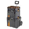 TORRE TSTAK MÓVIL DWST60452-1. PLÁSTICO RÍGIDO Y METAL. SISTEMA TSTAK. IP54. DE 7 PULGADAS. CAPACIDAD 50 KG - DEWAL
