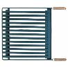 PARRILLA BARBAC.INOX 46.5X41
