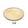 32 CMS PLATO DE MADERA NATURAL PARA PULPO A FEIRA,PIZZA- PAQUETE 6 UNIDADES