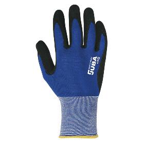 GUANTE H 4115/10 NEGRO AZUL 15GG