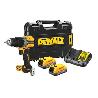 ATORNILLADOR INALÁMBRICO XR 18V POWERSTACK. SIN ESCOBILLAS. PAR MÁXIMO 90 NM. NEGRO Y AMARILLO. LONGITUD 130MM - DE