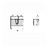BOMBILLO 5963-3-54 22/22MM OVAL  LATON