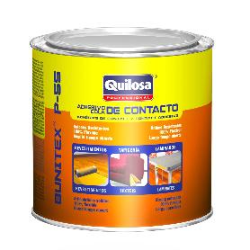 ADHESIVO DE CONTACTO BUNITEX P-55. BASE LÍQUIDA. TIEMPO ABIERTO LARGO. GRANDES SUPERFICIES. 500ML - QUILOSA