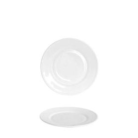 15,5 CMS ELBA PLATO LLANO SIMILAR ARCOPAL  BLANCO ECONOMICO COK  - PAQUETE 6 UNIDADES