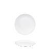 20 CMS PLATO POSTRE SIMILAR ARCOPAL VIDRIO OPAL BLANCO COK OLIMPO -PAQUETE 6 UNIDADES