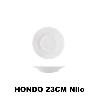 23 CMS NILO PLATO HONDO SIMILAR ARCOPAL  BLANCO ECONOMICO COK - PAQUETE 6 UNIDADES
