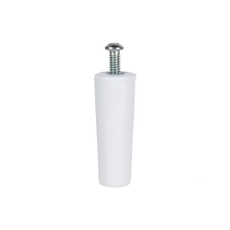 TOPE PERSIANA 60 MM BLANCO CON TORNILLO M-6 VENTA UNITARIA