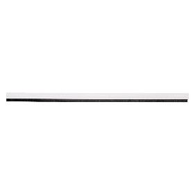 BURLETE BLANCO ADHESIVO DE ALUMINIO CON CEPILLO 92 CM