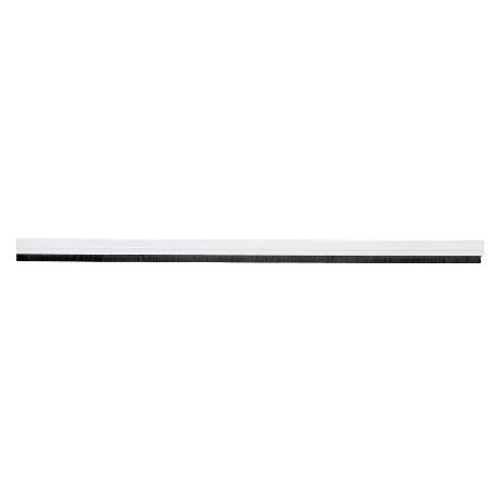 BURLETE BLANCO ADHESIVO DE ALUMINIO CON CEPILLO 92 CM