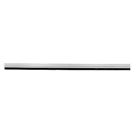 BURLETE GRIS ADHESIVO DE ALUMINIO CON CEPILLO 92 CM